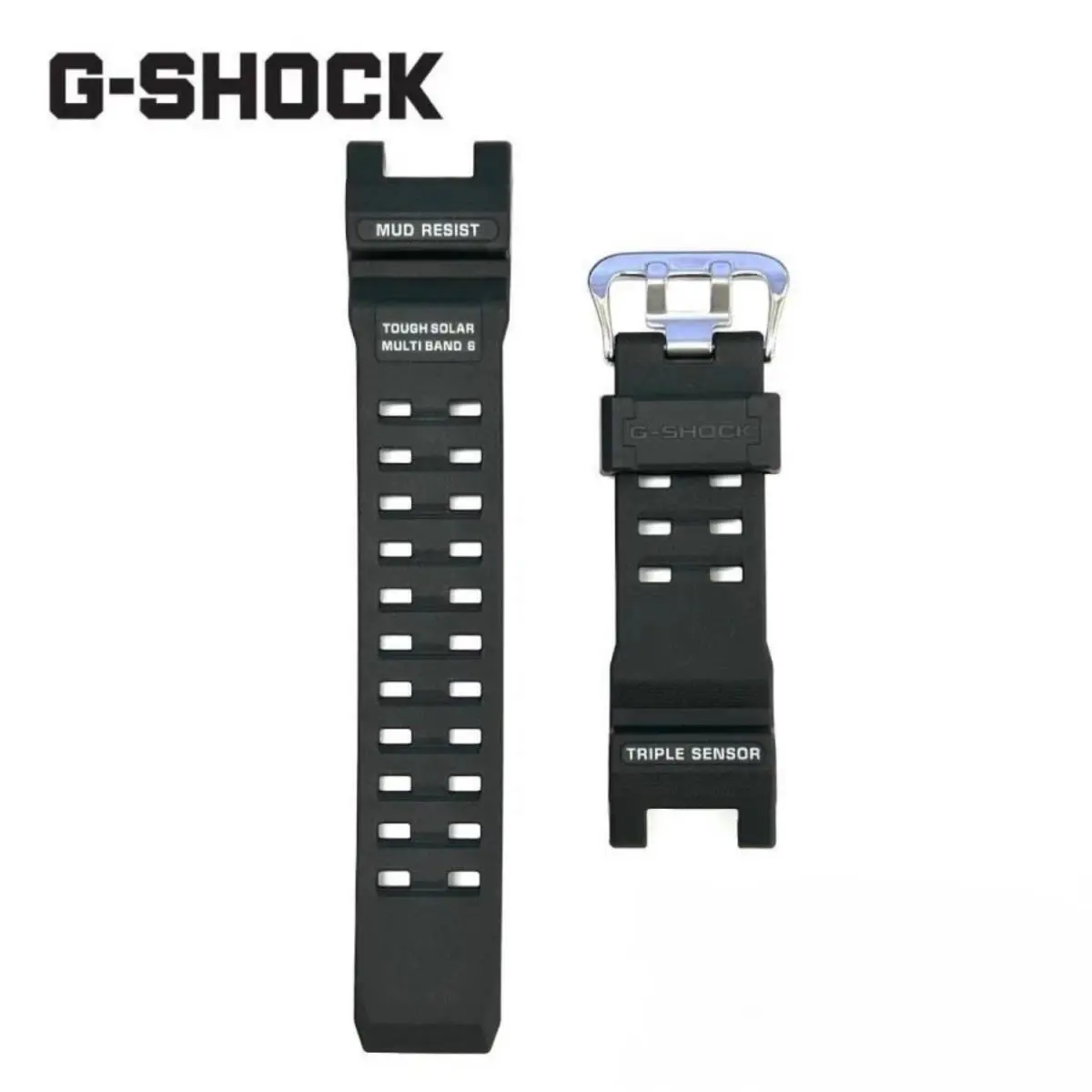 G-shock Mudman GW-9500-1 Black Resin Watch Band by Casio
