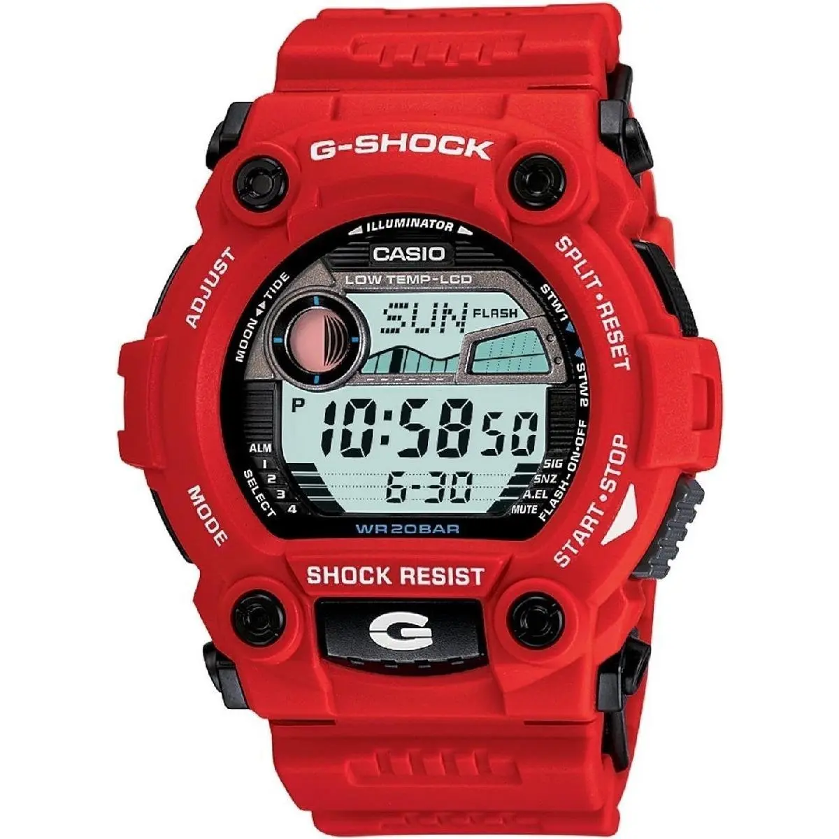 Casio G-shock G-7900A-4 Men`s Wrist Watch Digital Red Color 7900 Series