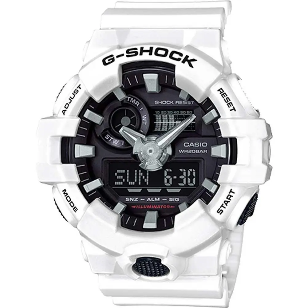 G-shock GA700 Watch - White by Casio