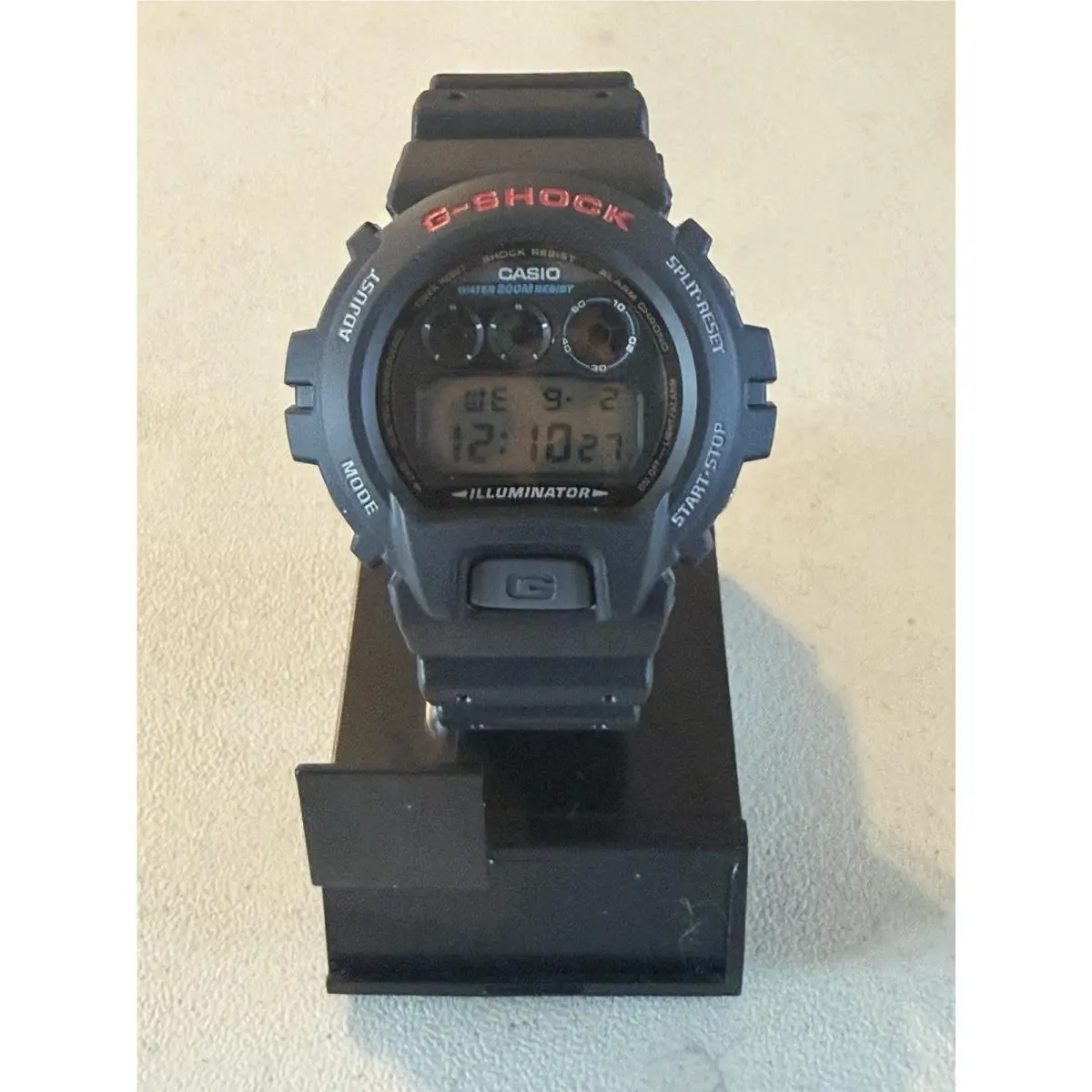 Casio DW6900-1V G-shock Chronograph Multifunctional Mens Watch Black