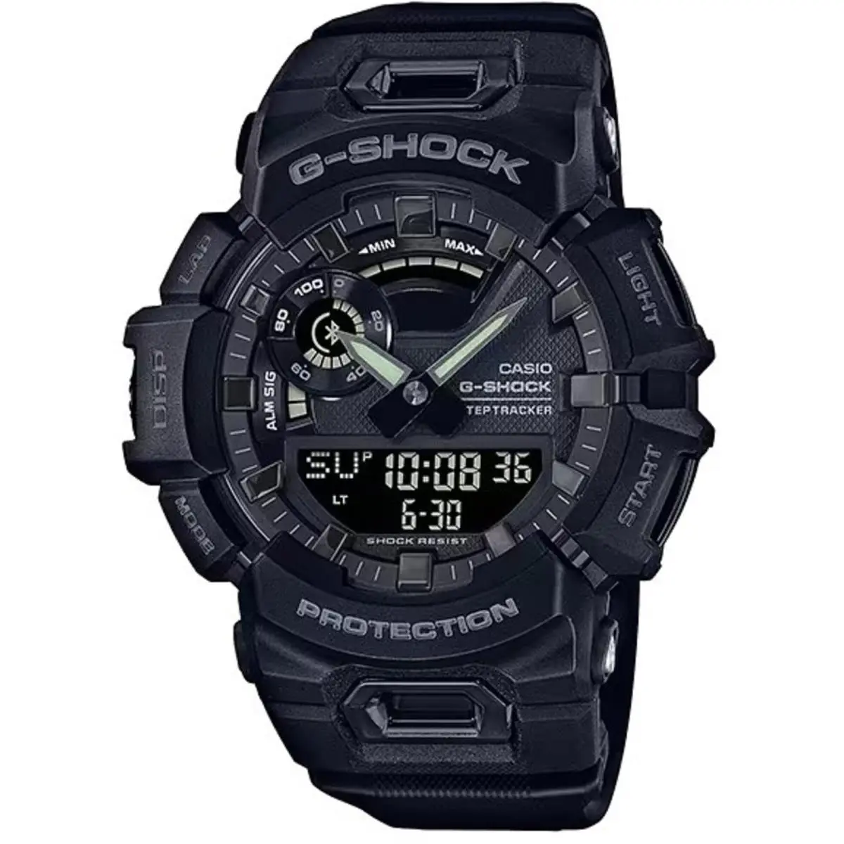 Men`s Watch G-shock Move World Timer Black Analog Digital Dial GBA900-1A by Casio