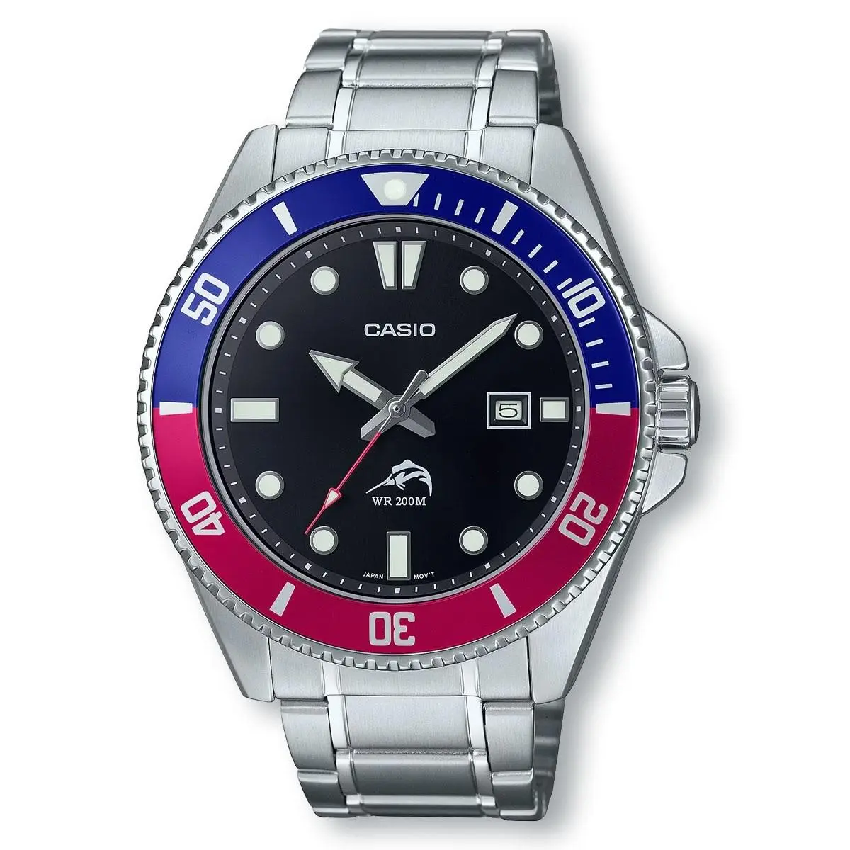 Casio MDV106DD-1A2V Sports 200m Stainless Steel Watch