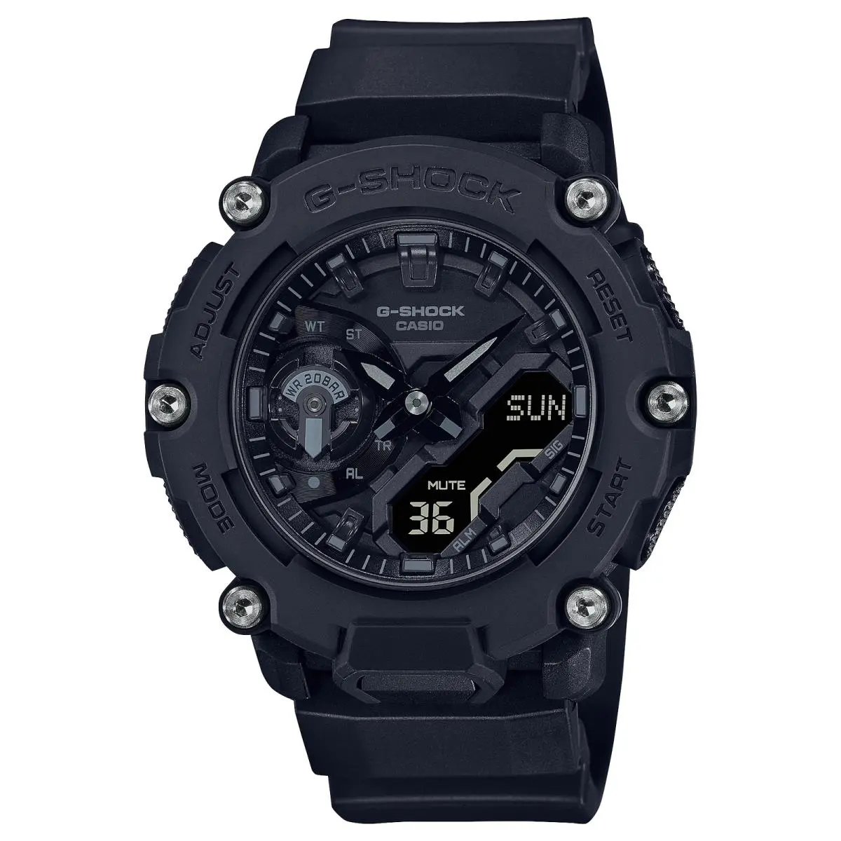 G-shock Analog Digital GA-2200 Series Men`s Black Watch - GA2200BB-1A by Casio
