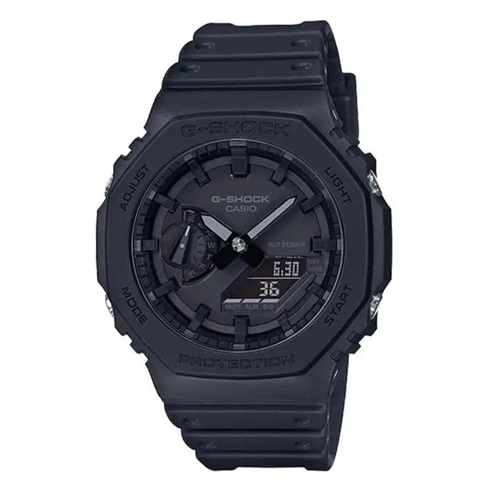 Casio G-shock GA-2100-1A1 Black Men`s Analog Digital Watch