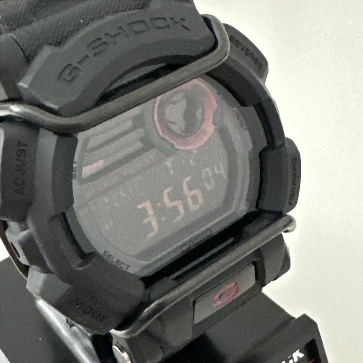 G-shock Men`s Quartz World Time Red Accent Black Resin 50mm Watch GD400-1 by Casio