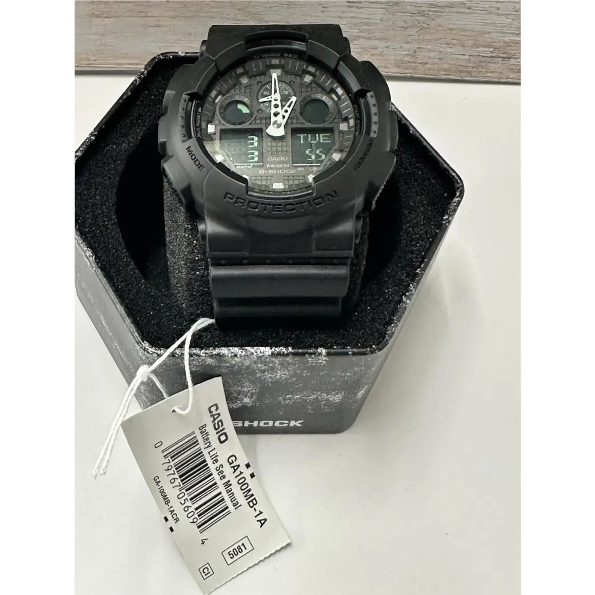 Casio G-shock GA100MB-1A Analog Digital Men’s Watch