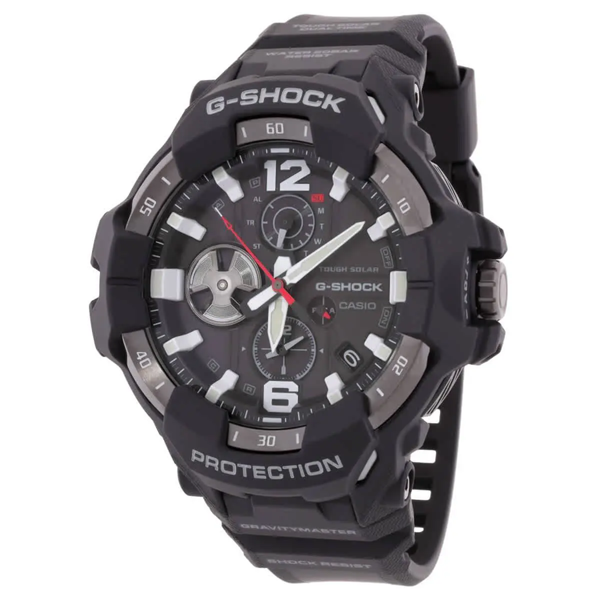 Casio G-shock Master Of G - Air Alarm World Time Black Dial Watch GR-B300-1A
