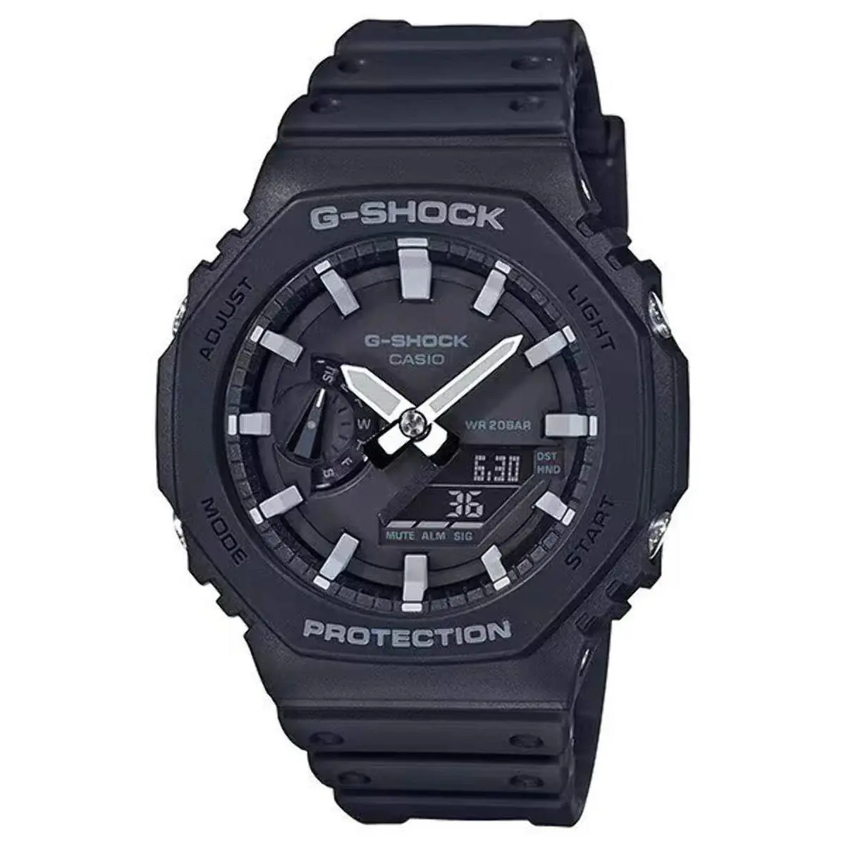 Casio Gshock GA2100-1A Analog Digital Black Watch
