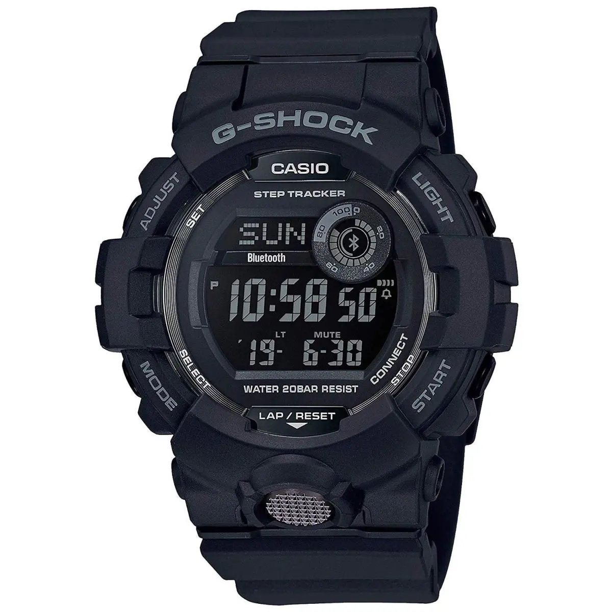 Men`s Watch G-shock G-squad Quartz Ana-digi Dial Black Strap GBD800-1B by Casio