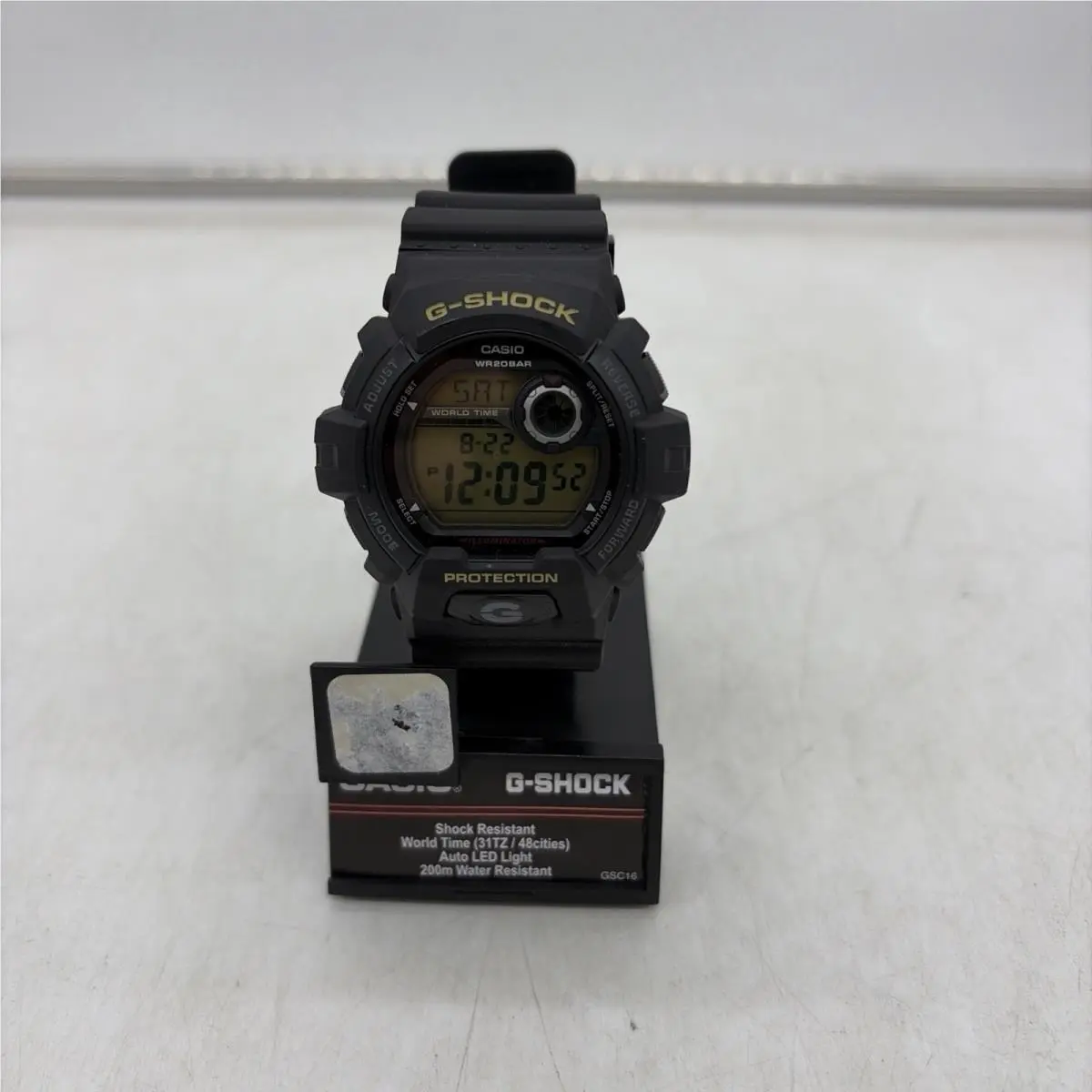 Casio Men`s Quartz Sport Mens Watch G-8900-1CR Cool - Dial: Black, Band: Black