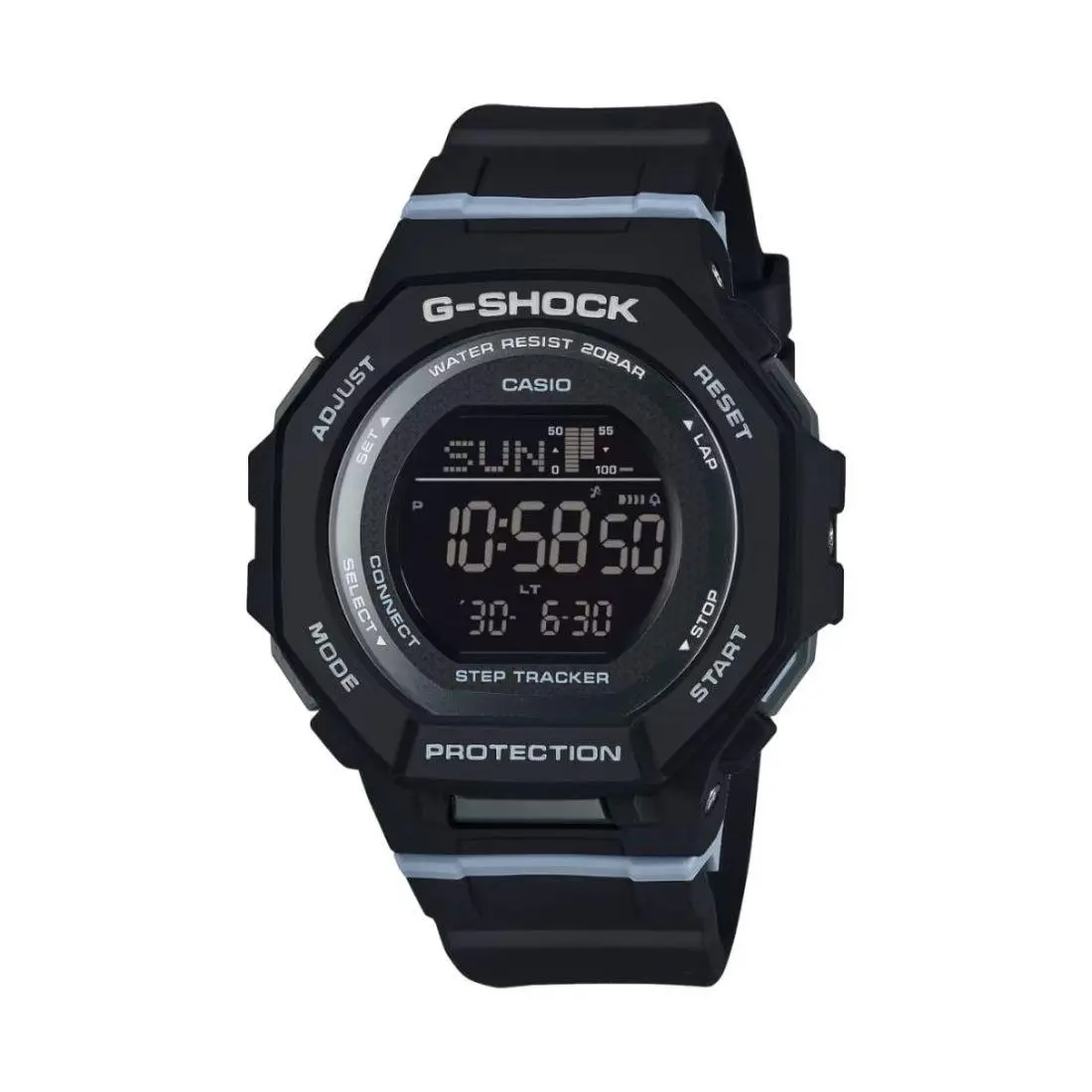 Casio G-shock 300 Series Unisex Light Blue Digital Watch GMDB300-1