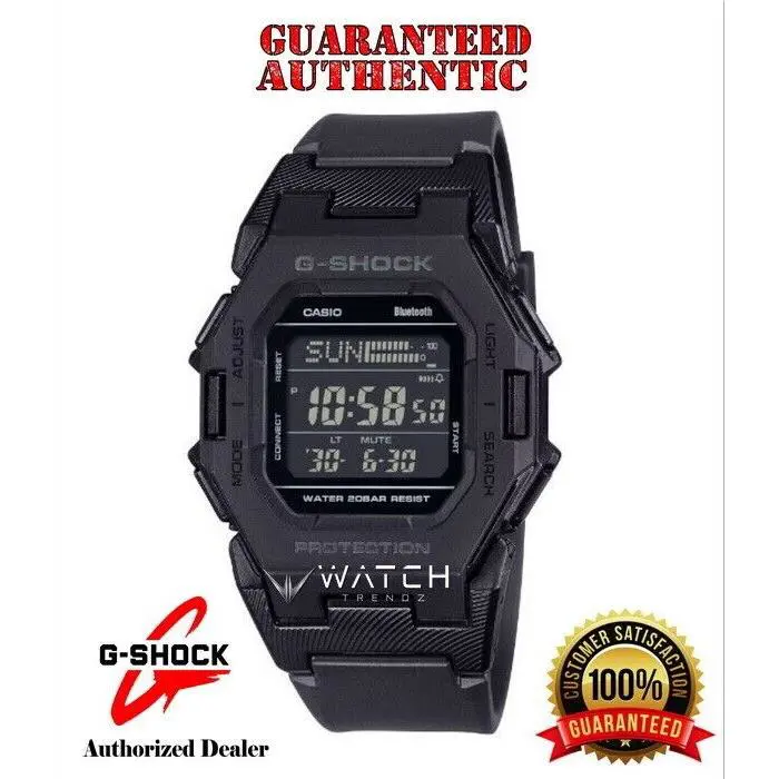 G-shock GDB500-1 Bluetooth Step Tracker Smaller and Thinner Black Watch by Casio