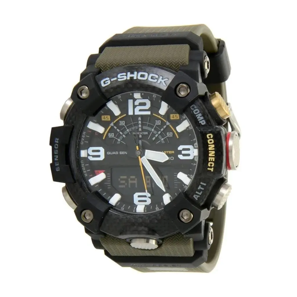 G-shock GG-B100-1A3CR Mudmaster Quad Sensor Mens Watch by Casio