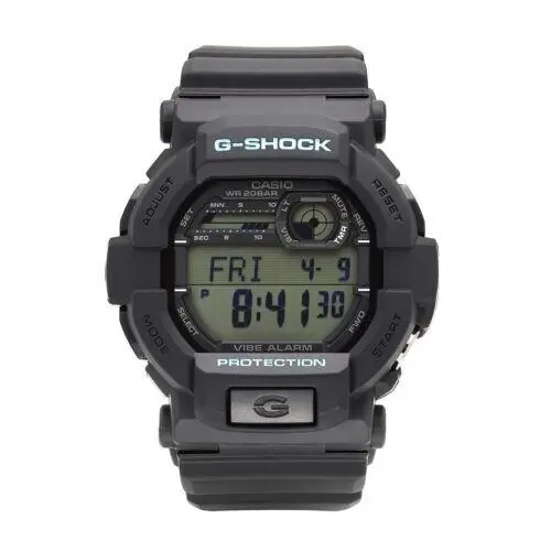 Casio G-shock Men`s Quartz World Time Countdown Timer 50mm Watch GD350-1