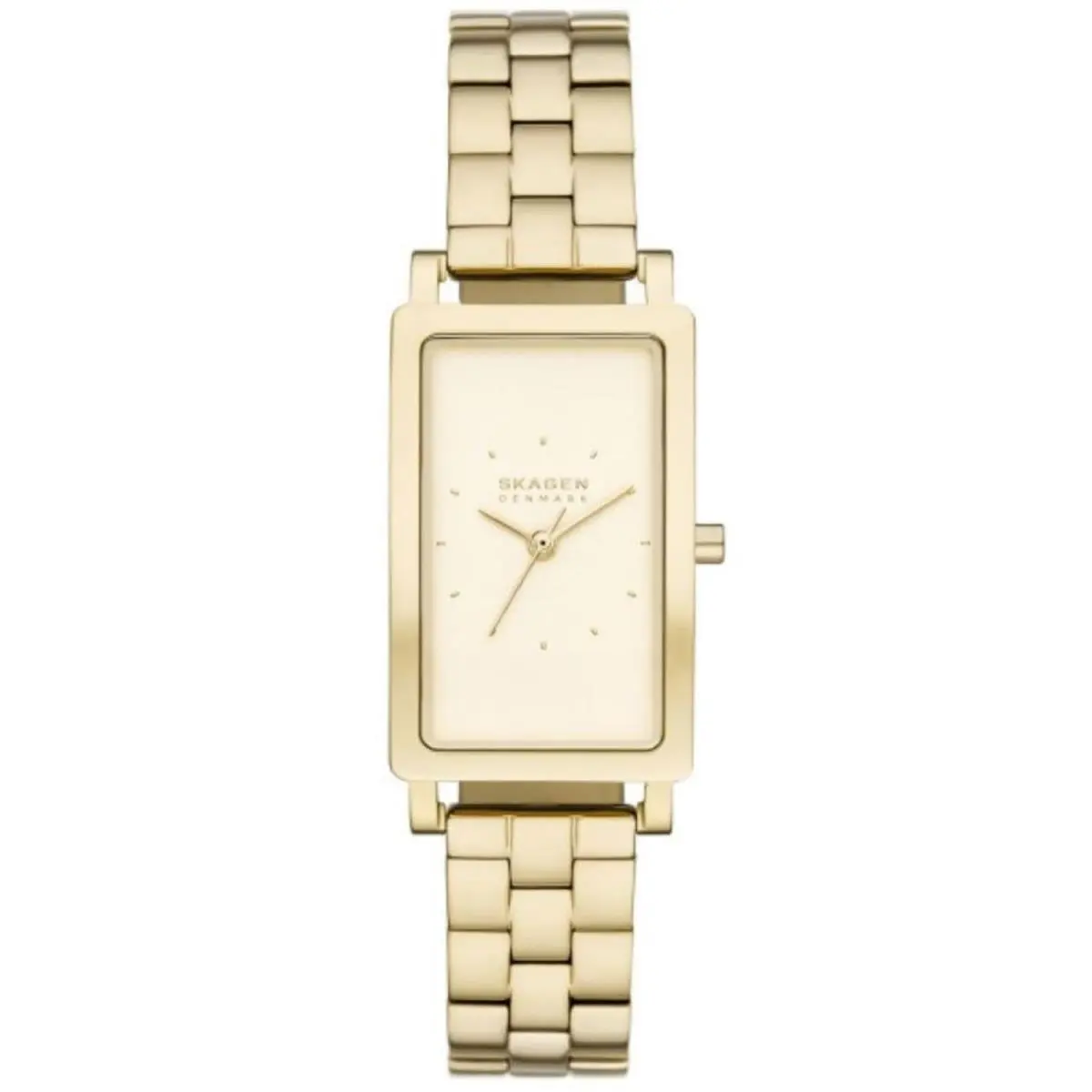 Skagen Women`s Hagen Lille Gold Dial Watch - SKW3098 - Dial: Gold, Band: Gold