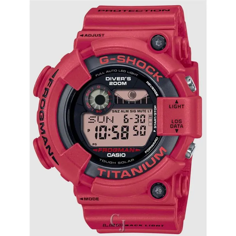 G-shock Master OF G Sea Frogman Black Dial Watch GW8230NT-4 by Casio