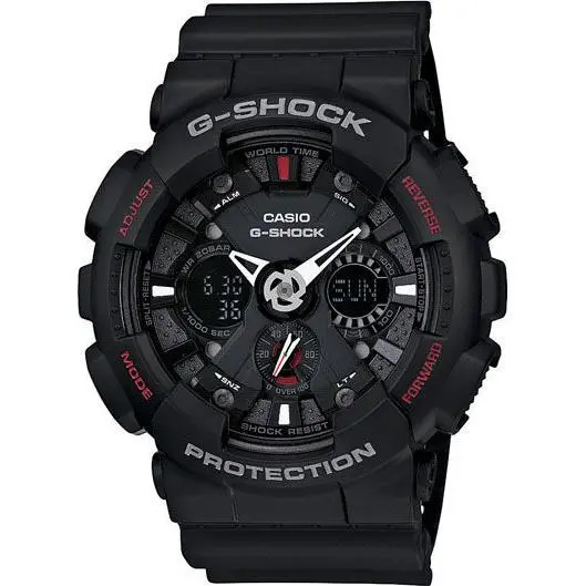 Casio G-shock GA120-1A Men`s Watch Model Digital Analog