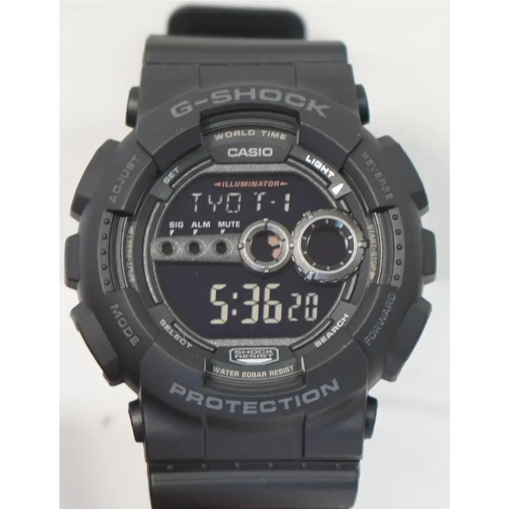G-shock Gd-100-1BCU 51mm Men`s Wrist Watch by Casio