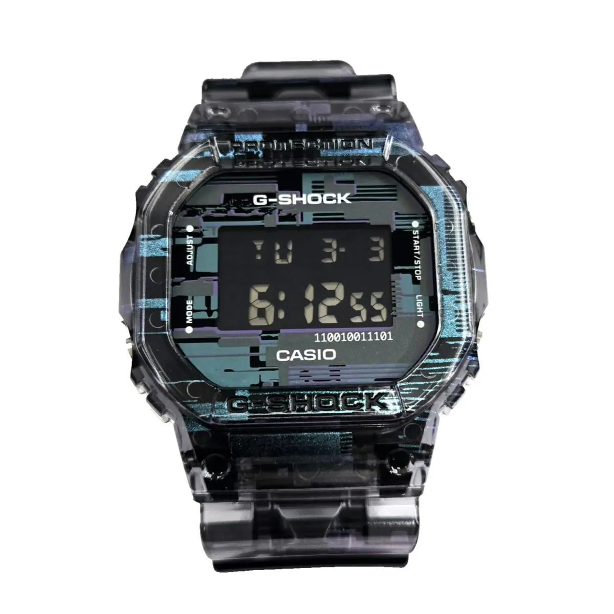 Casio G Shock Watch DW5600NN-1 DW5600 Translucent Print W Box