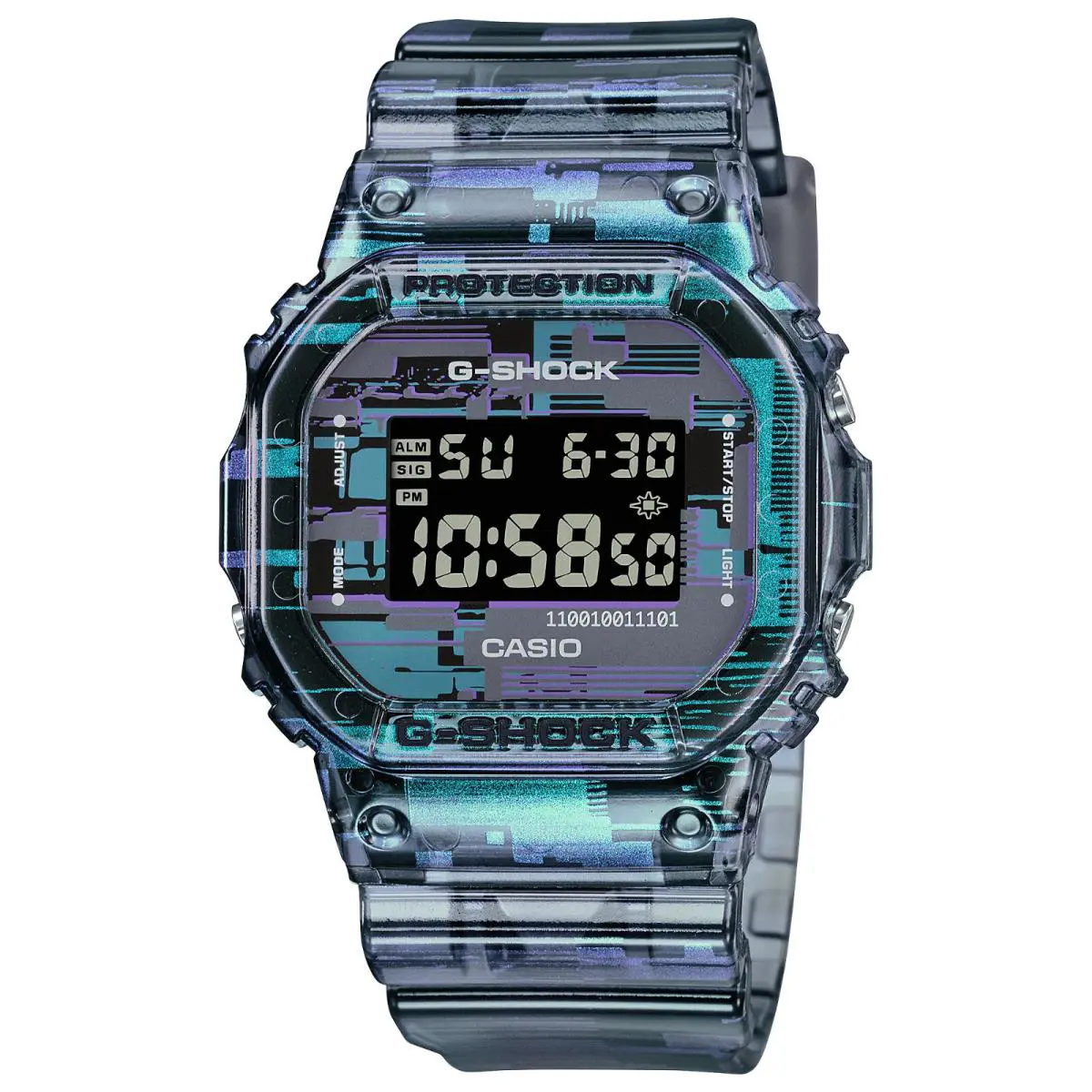 G-shock Digital Glitch Series Mens Watch DW5600NN-1 by Casio