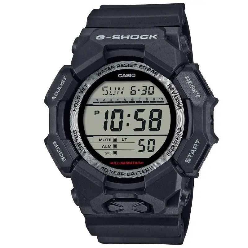 G-shock Digital 10-Year Battery Resin Black Men`s Watch GD010-1 by Casio