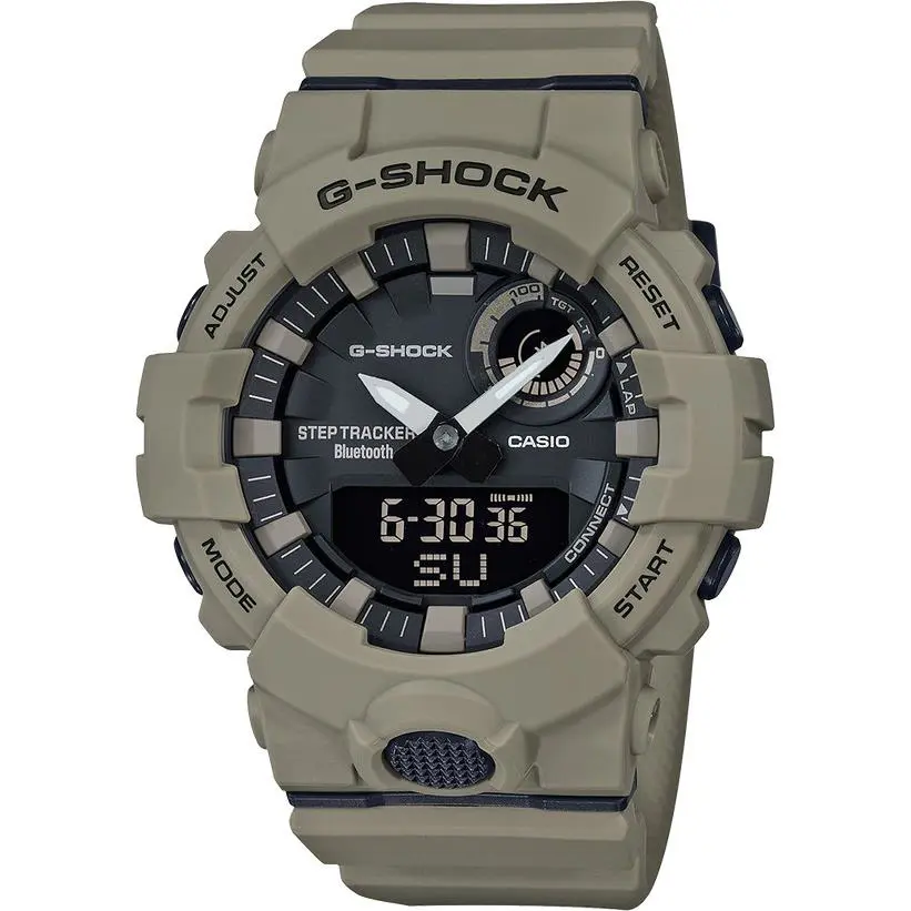 G-shock GBA800UC-5A 48.7mm Green Resin Case Green Resin Band by Casio