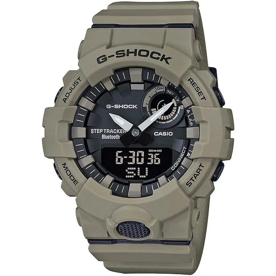 Casio G-shock 48.7mm Digital Power Trainer Bluetooth Watch App 200ATM