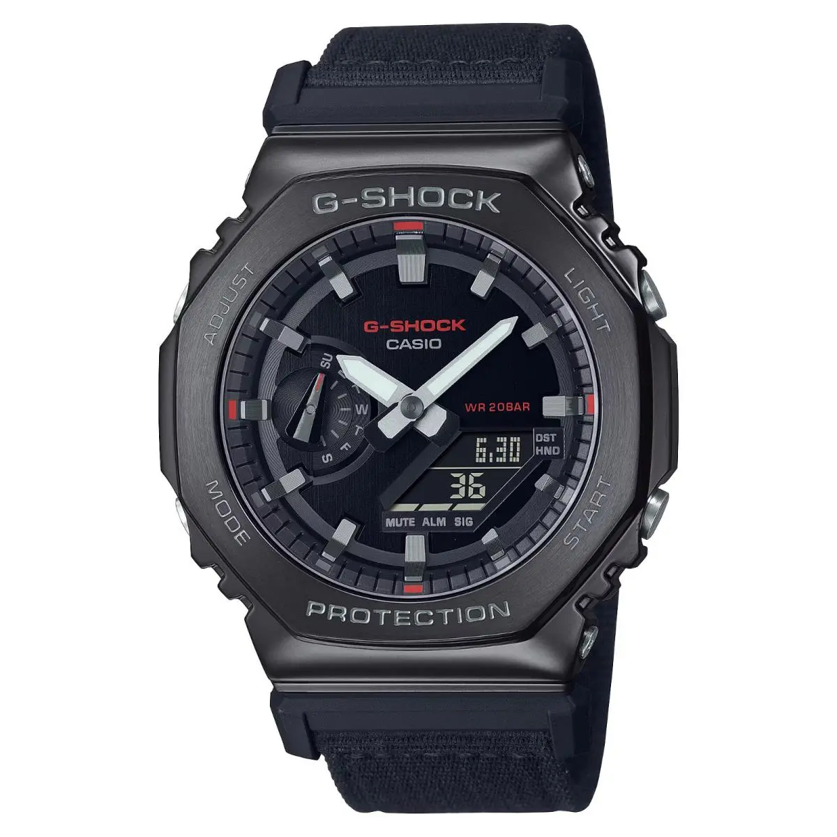 G-shock G-steel Utility Metal All Black Ana-digi Mens Watch GM2100CB1A by Casio