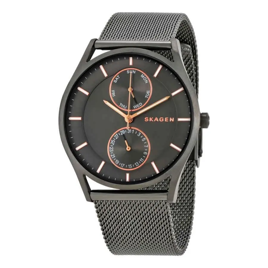 Skagen Holst Multi-function Grey Dial Unisex Watch SKW6180