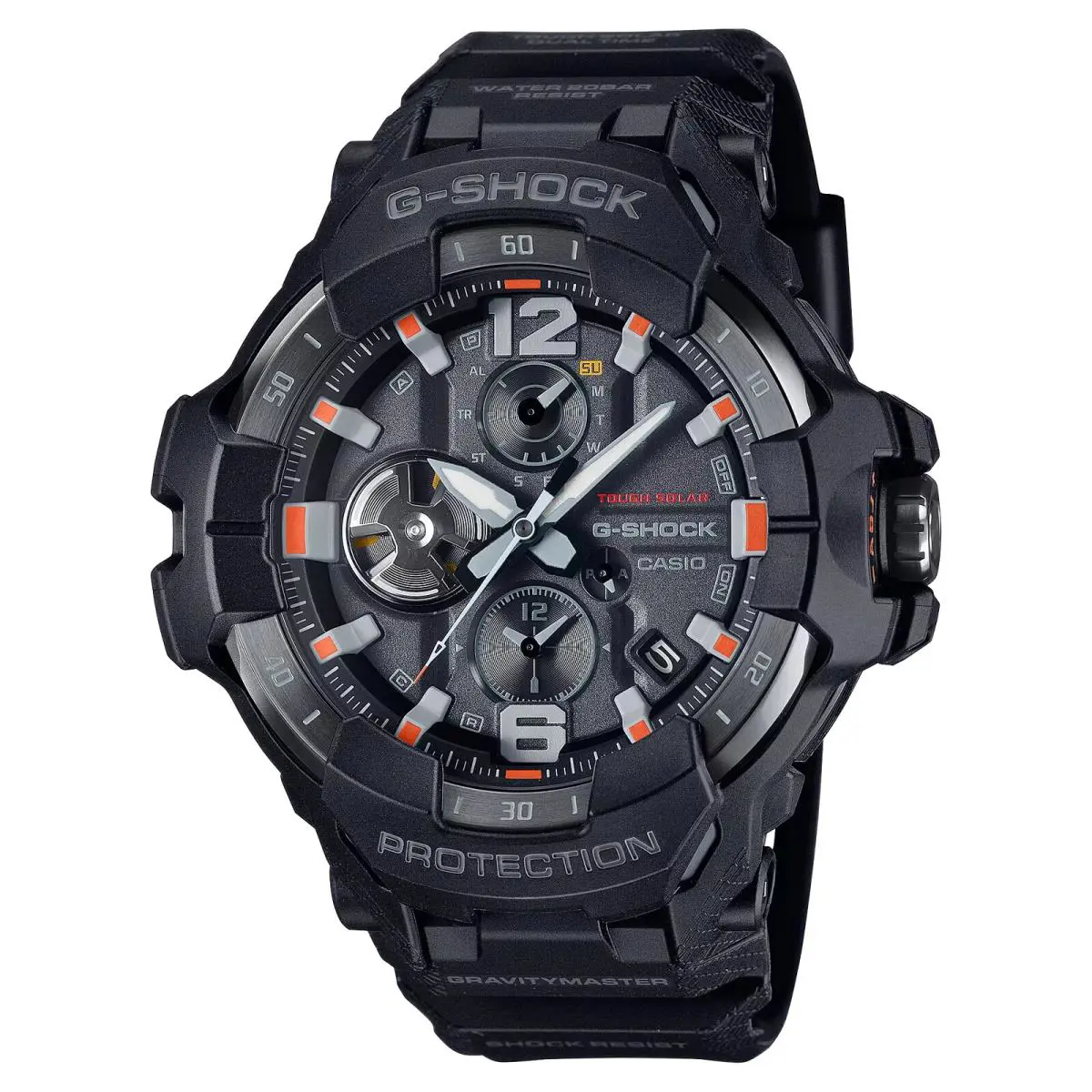 G-shock Gravitymaster Emergency Colors Black Men`s Watch GRB300EC-1A