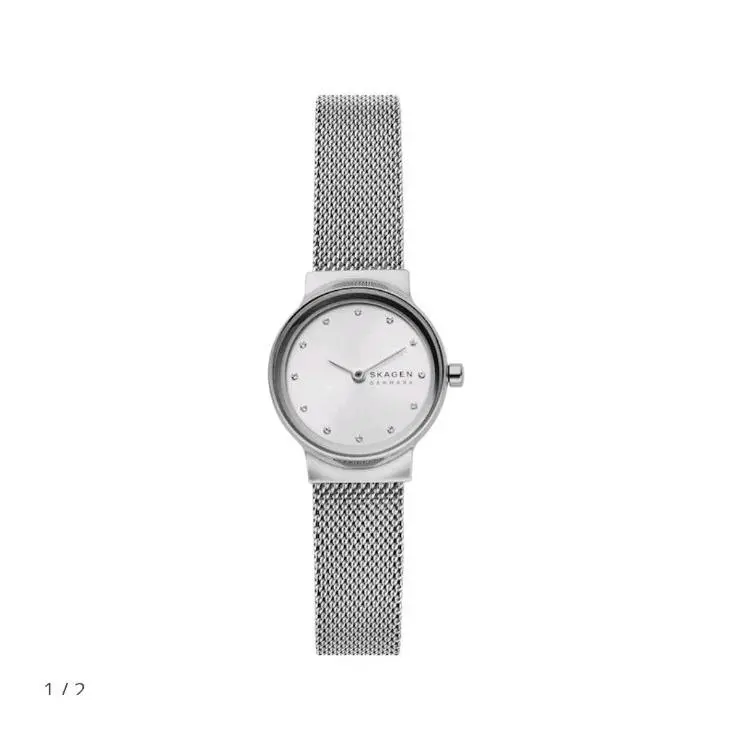 Skagen Freja Lille Womens Watch 50mm Stainless Steel Silver Mesh SKW2715 Classic