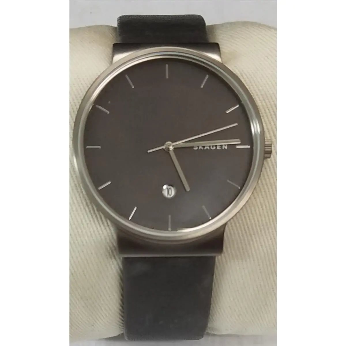 Skagen Men`s Ancher SKW6320 Grey Leather Quartz Fashion Watch