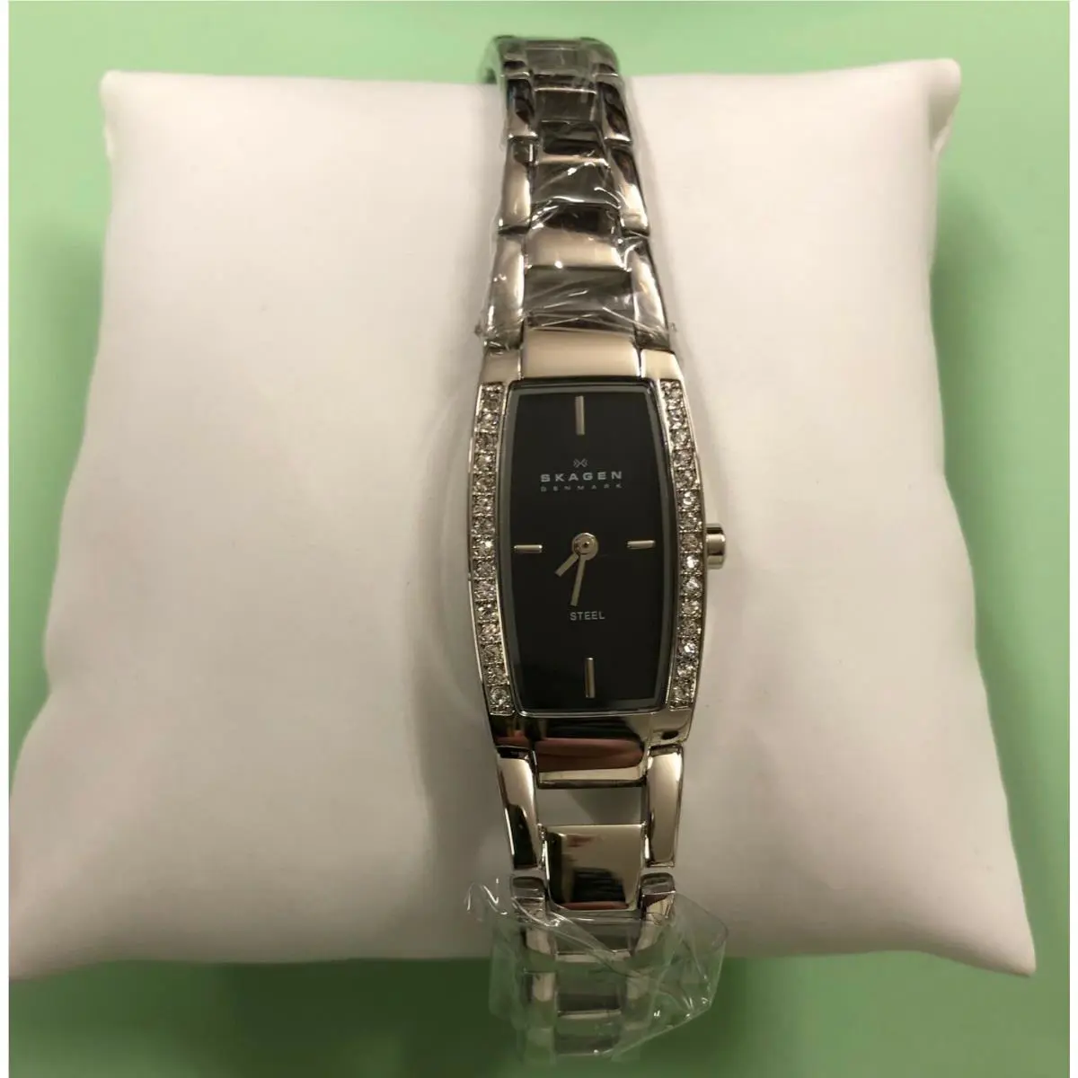 Skagen Crystal Accent Ladies Watch 605SSXB