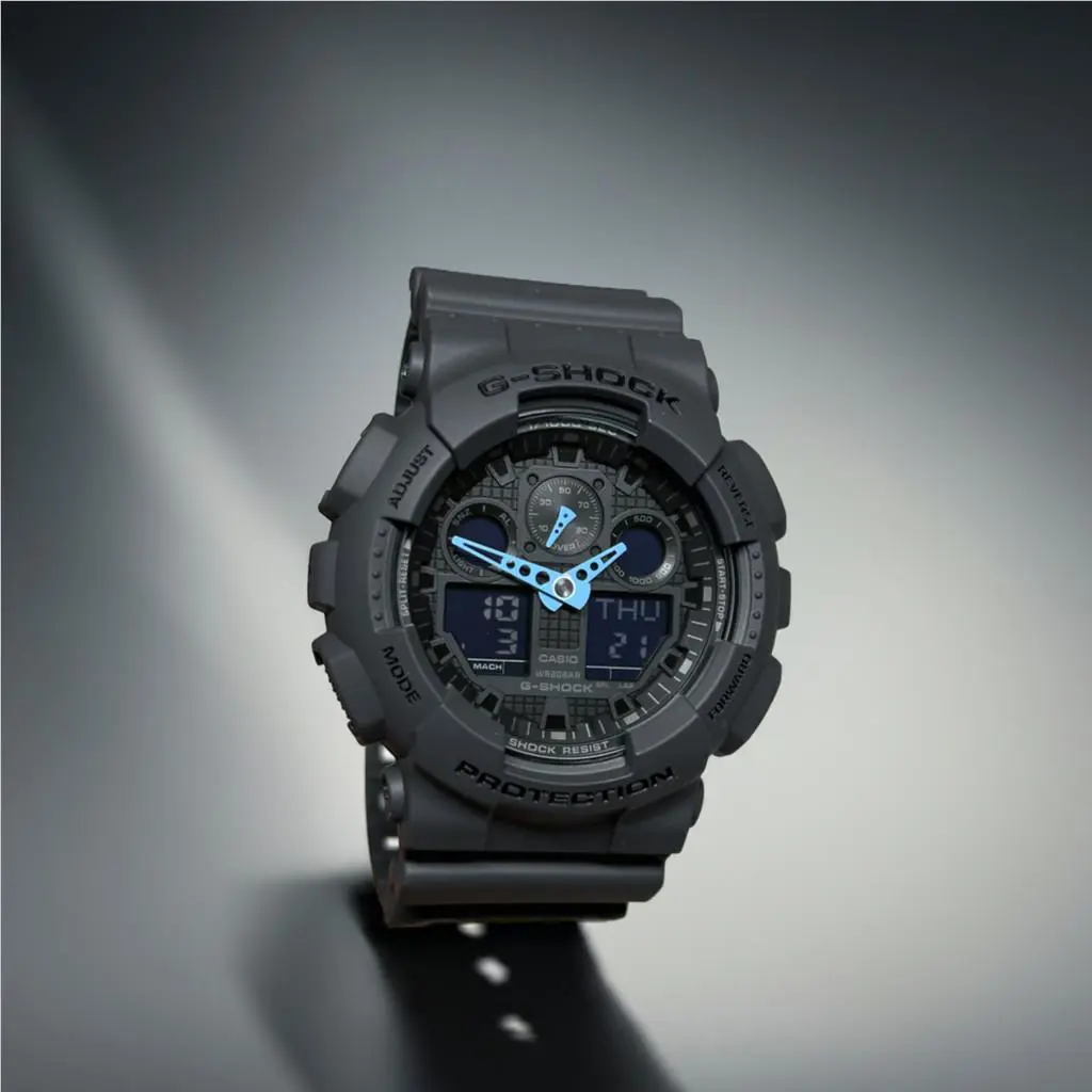 GA100C-8A G-shock Ana / Digi Grey Men Watch by Casio