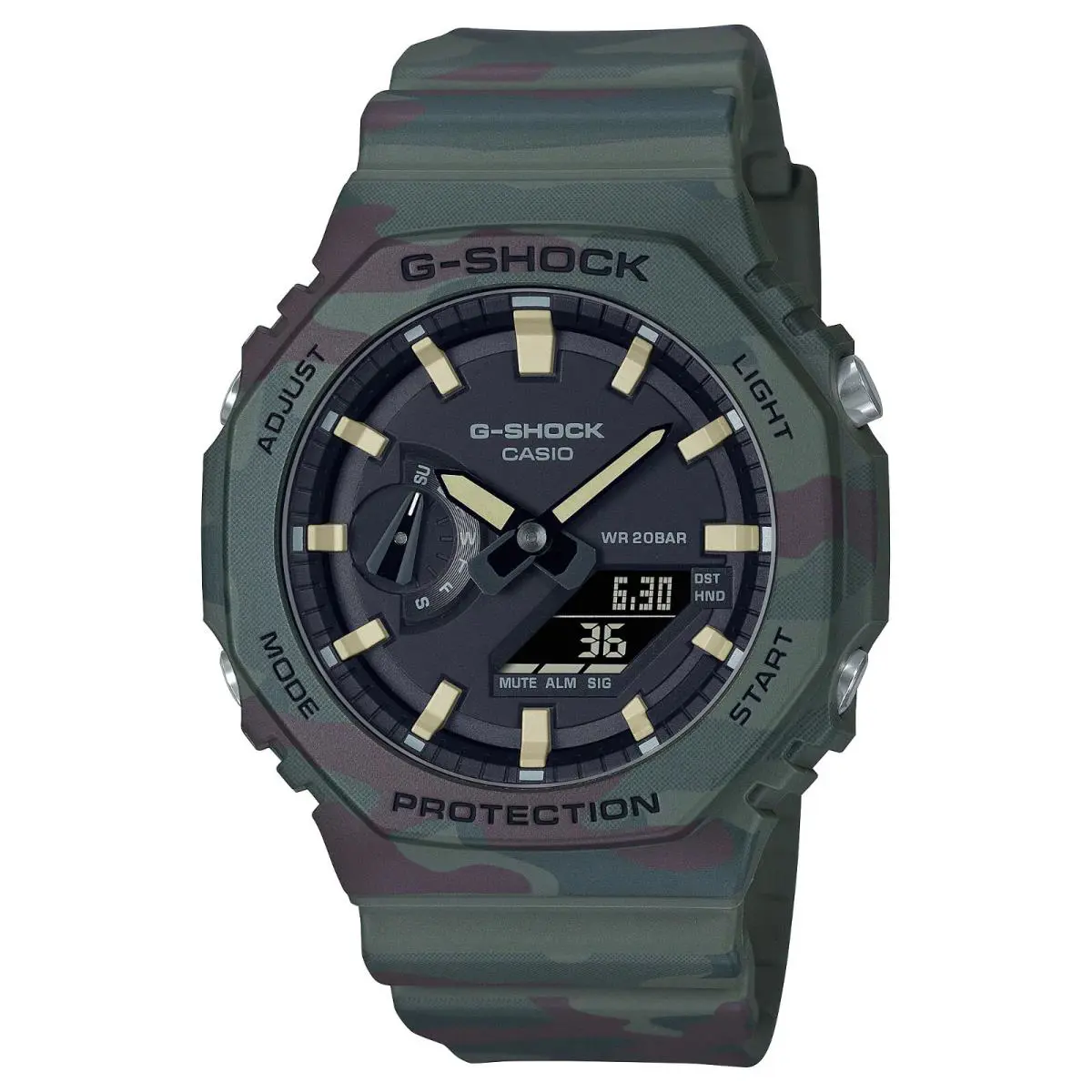 G-shock Box Set Carbon Core Guard Case Limited Edition GAE2100WE-3A by Casio