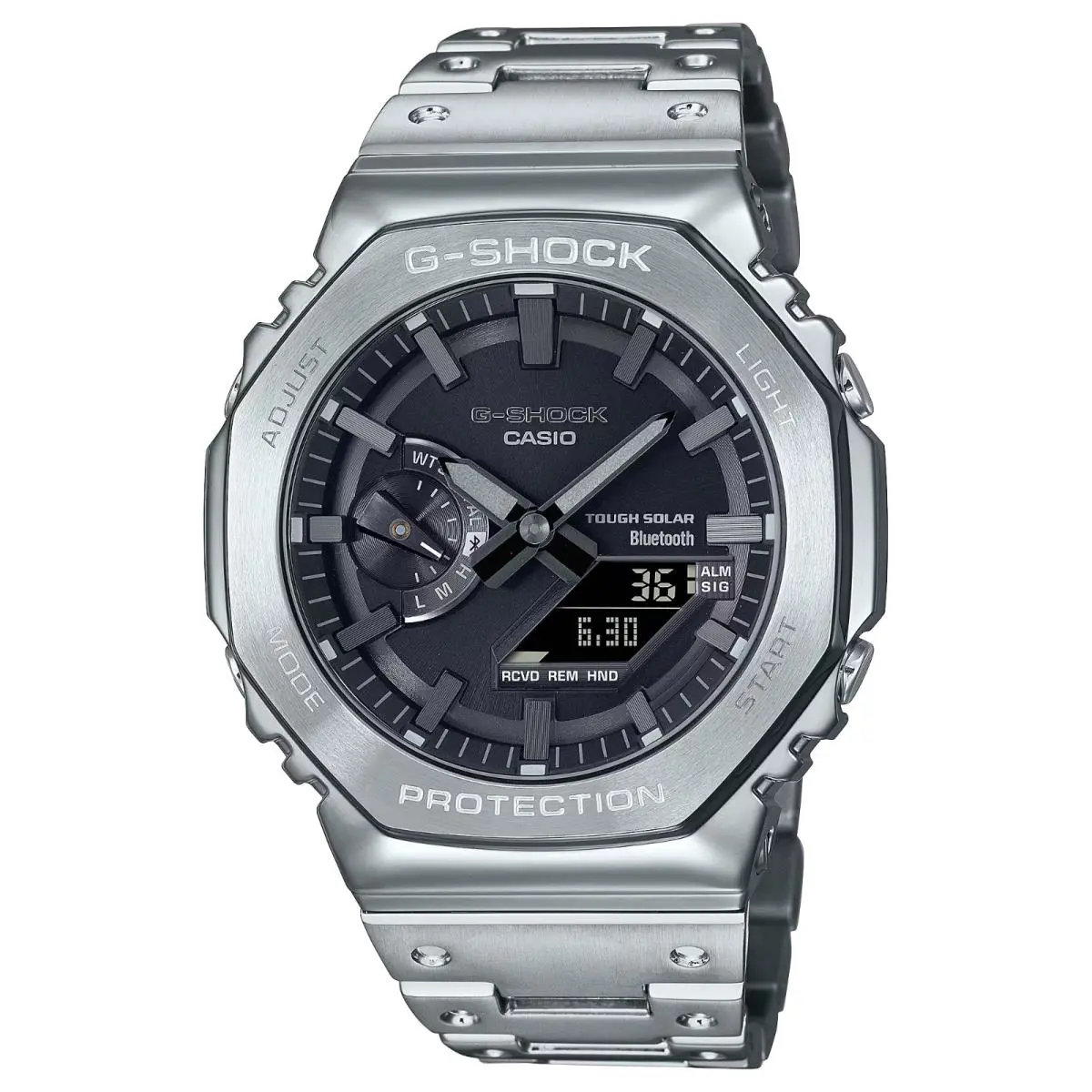 Casio G Shock 2100 Series Black Dial Men`s Watch GMB2100D-1A