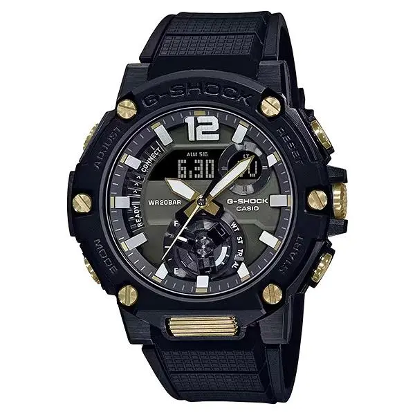 G-shock GST-B300 Series Black Resin Watch GSTB300B-1A by Casio