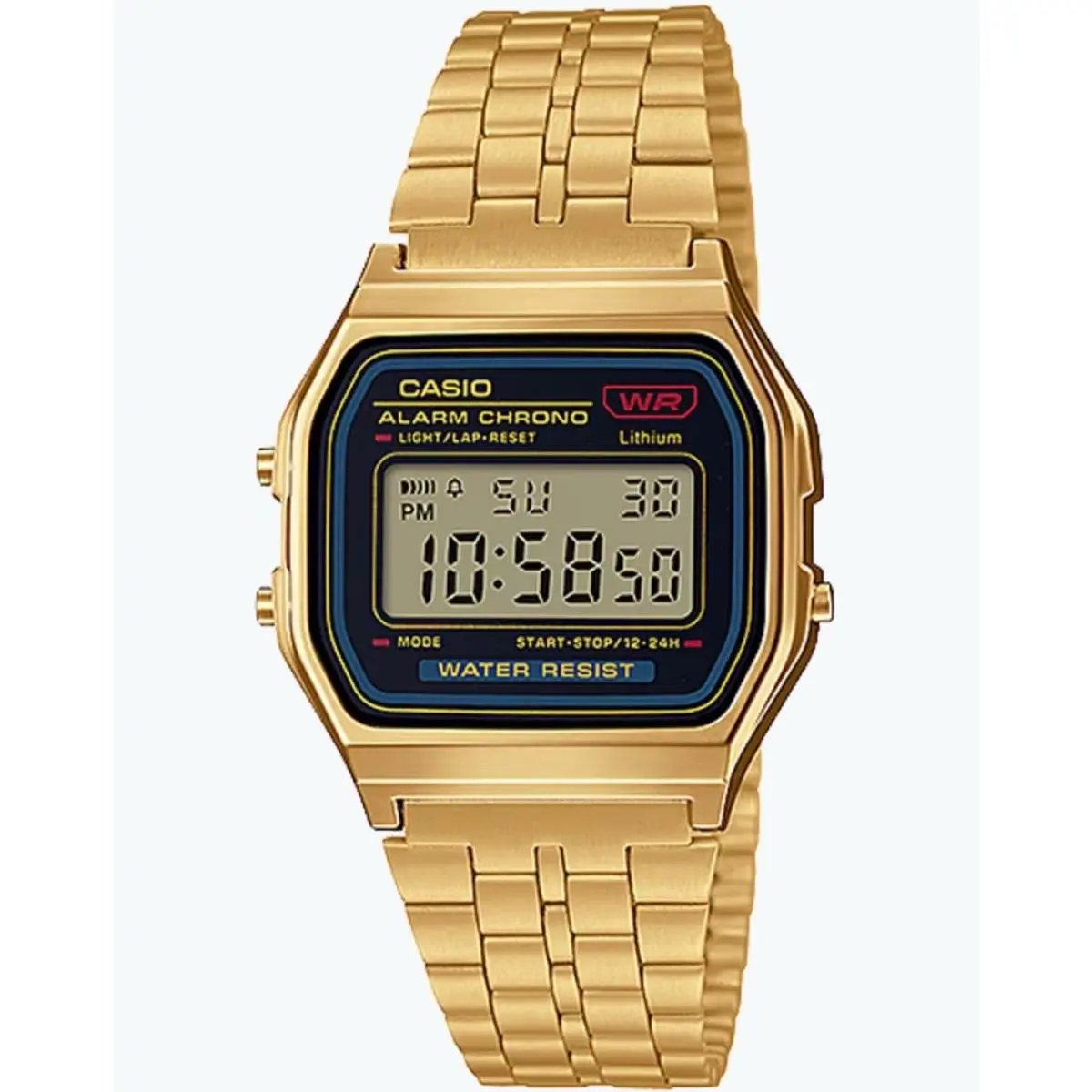 Casio Vintage A159WGEA-1VT 36mm Gold Tone Stainless Steel Men’s Wristwatch