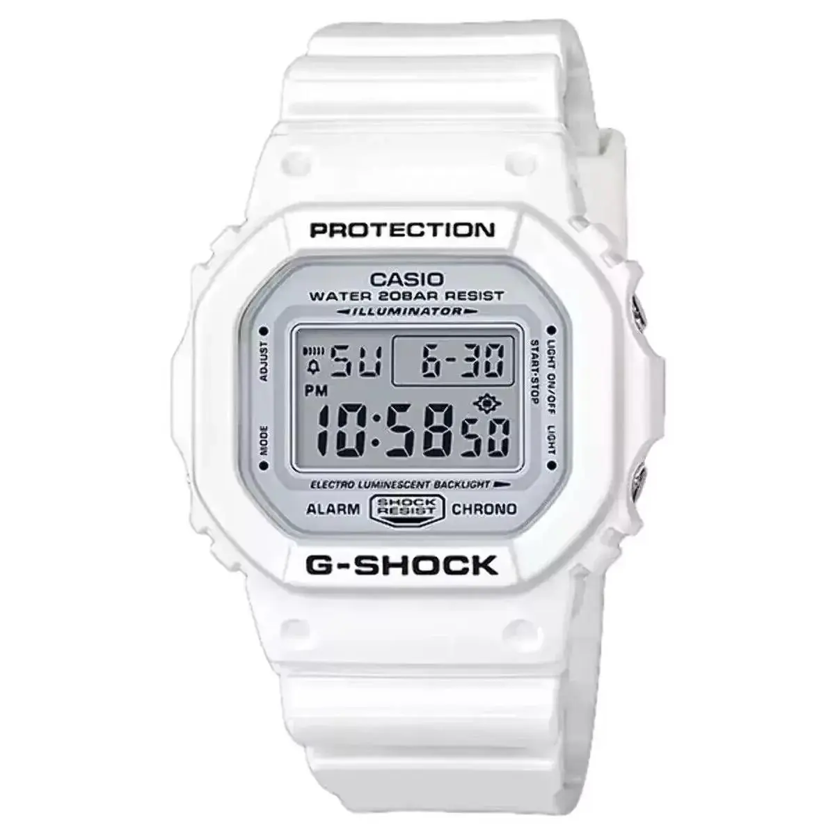 Casio G-shock White Theme Special Color Model Watch DW-5600MW-7
