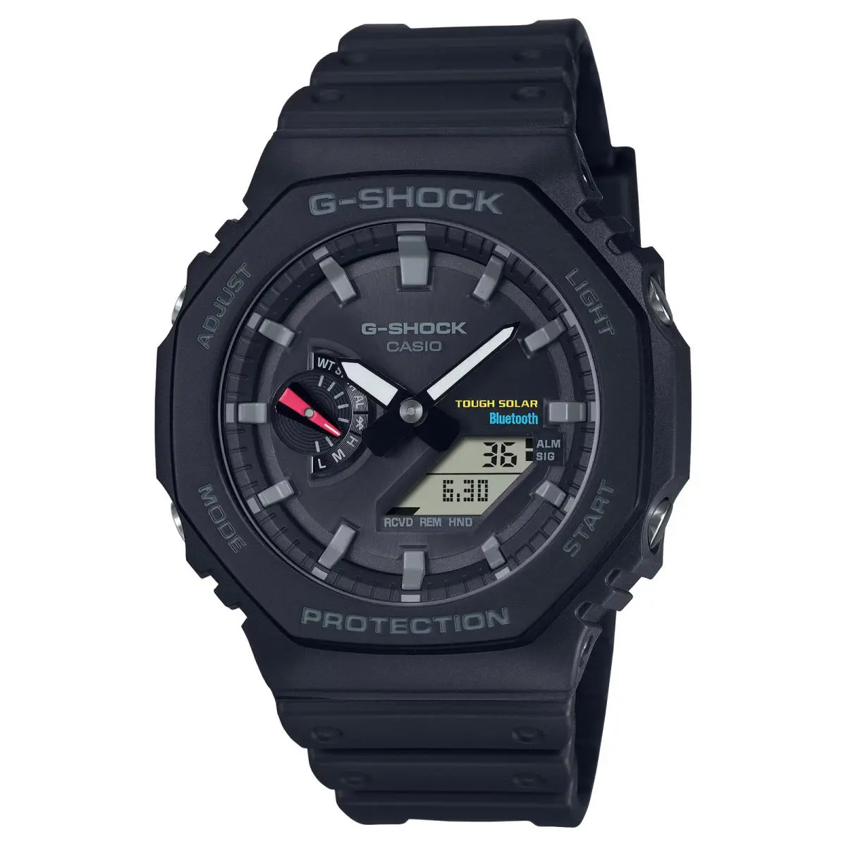 G-shock GA-B2100-1A Octagon Case Solar Bluetooth Black Wristwatch 2100 Series by Casio