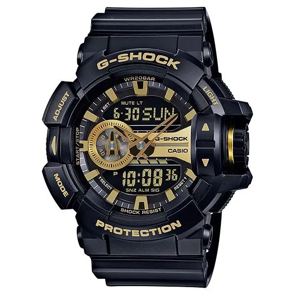G-shock GA400GB-1A9 - Analog-digital Gold Metallica Dial Watch by Casio