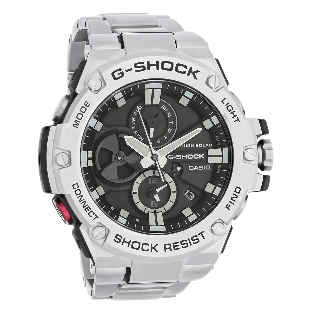 Men`s Solar Bluetooth Chronograph Watch GSTB100D-1A by Casio
