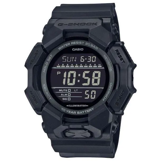 Casio G-shock Digital Bio-based Resin Strap Quartz GD010-1A1 200M Men`s Watch