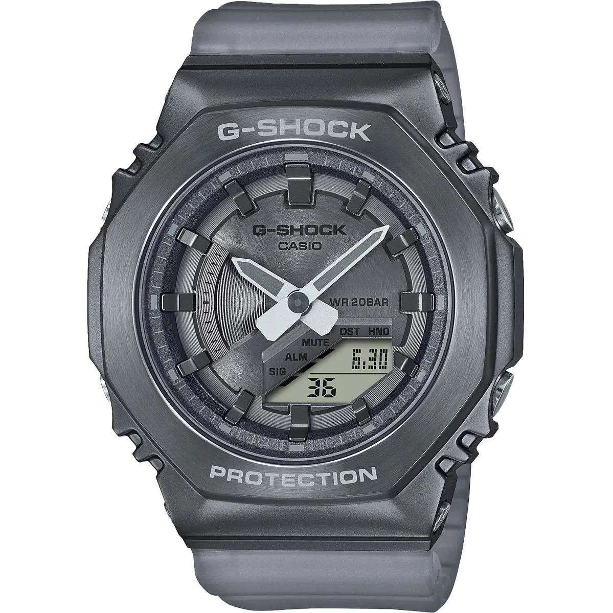G-shock Analog-digital Metallic Shine Women`s Watch GMS2100MF-1A by Casio