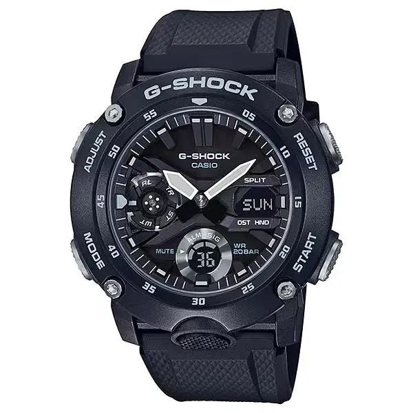 G-shock GA-2000S-1A Ana-digital Watch 48mm Carbon Core GA-2000 Series by Casio