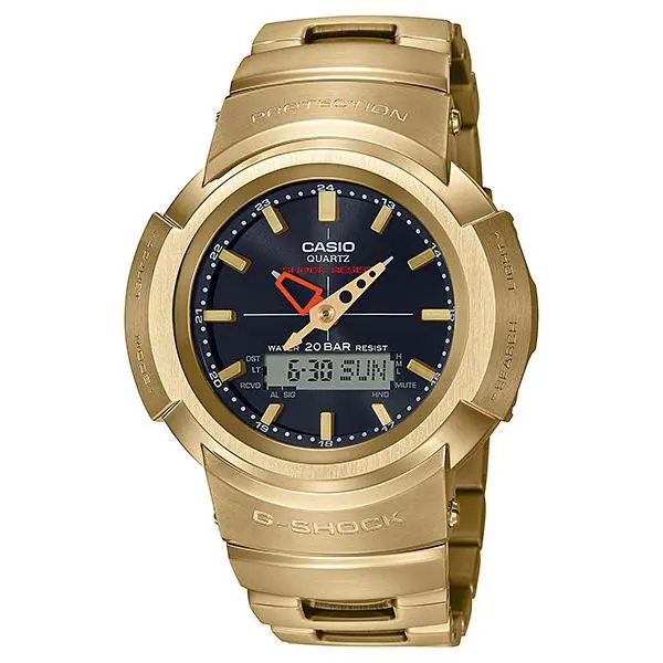G-shock Casio AWM-500GD-9A Gold Men`s Watch