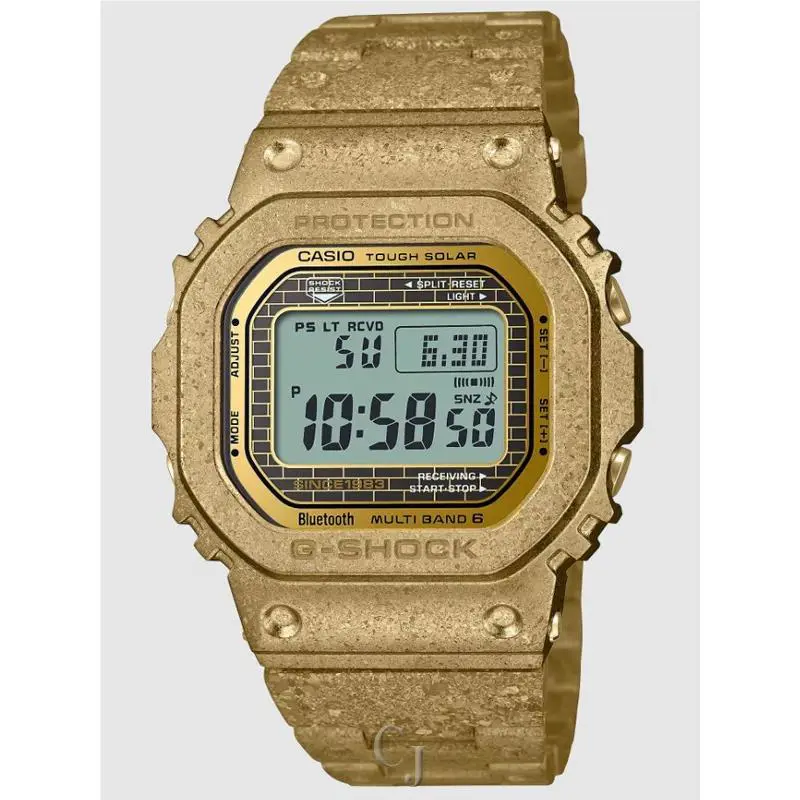 G-shock 40TH Anniversary Recrystallized Full Metal 5000 Series GMWB5000PG-9 by Casio