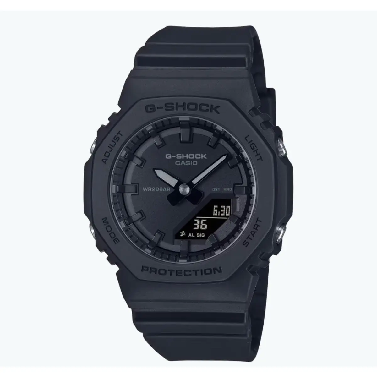 G-shock Bio Based Resin Analog-digital Blackout Watch GMAP2100BB-1A by Casio