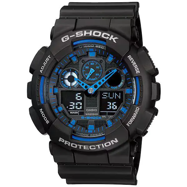 Casio G-shock GA-100-1A2 Watch GA-100 Series