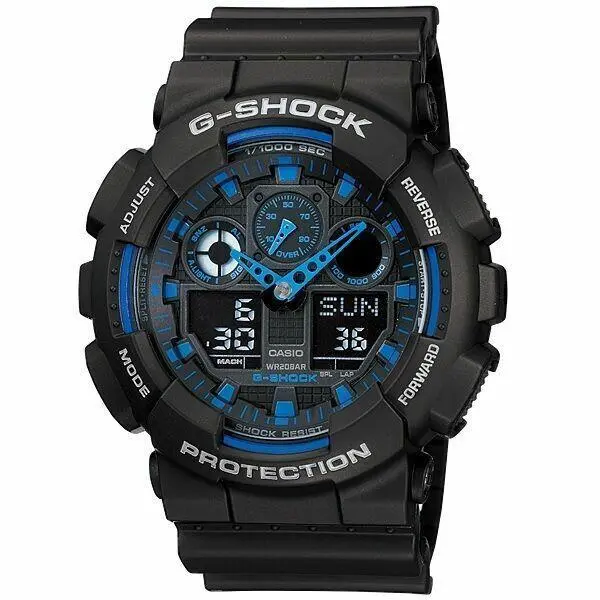 Casio G-shock Classic Analog Digital Shock Resistant Watch GA100-1A2